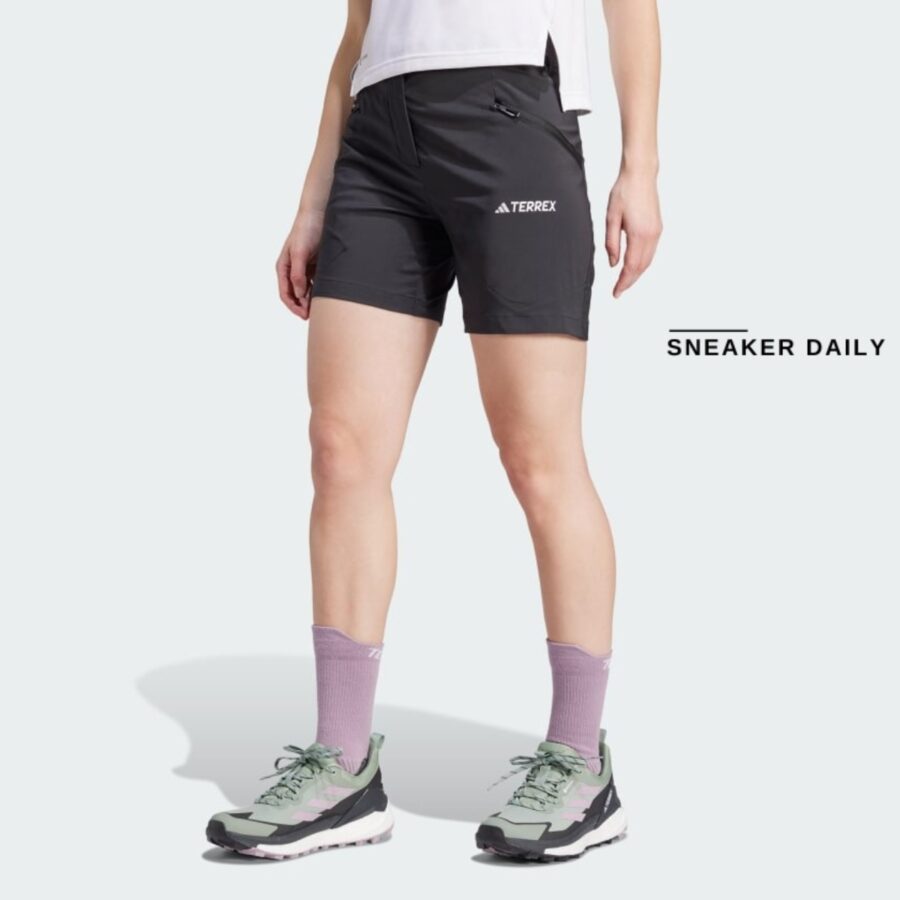 quần adidas terrex xperior mid shorts - black ip4832