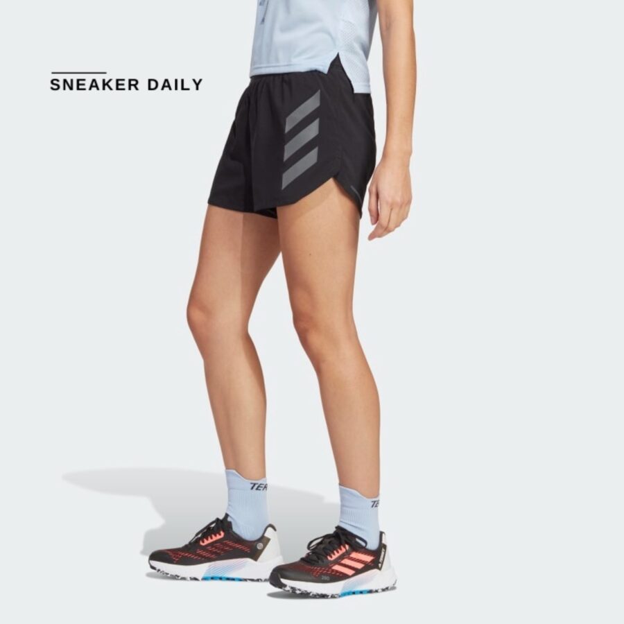 quần adidas trail terrex agravic shorts - black ht9392