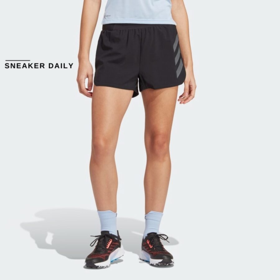 quần adidas trail terrex agravic shorts - black ht9392