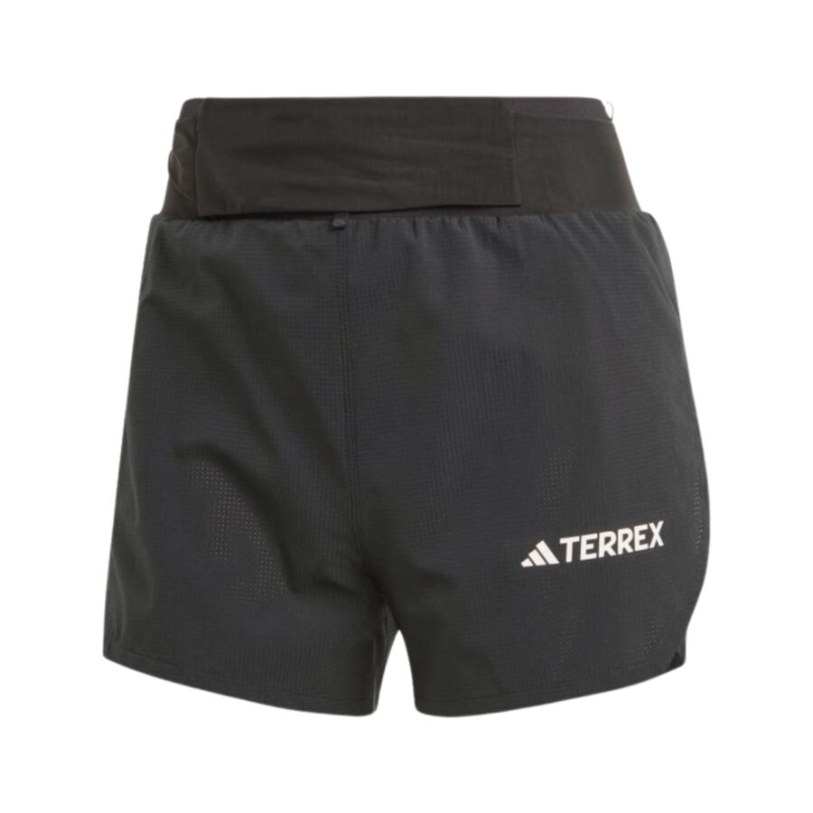 quần adidas trail terrex techrock pro shorts - black ip4834