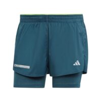 quần adidas ultimate two-in-one shorts - turquoise hz4481