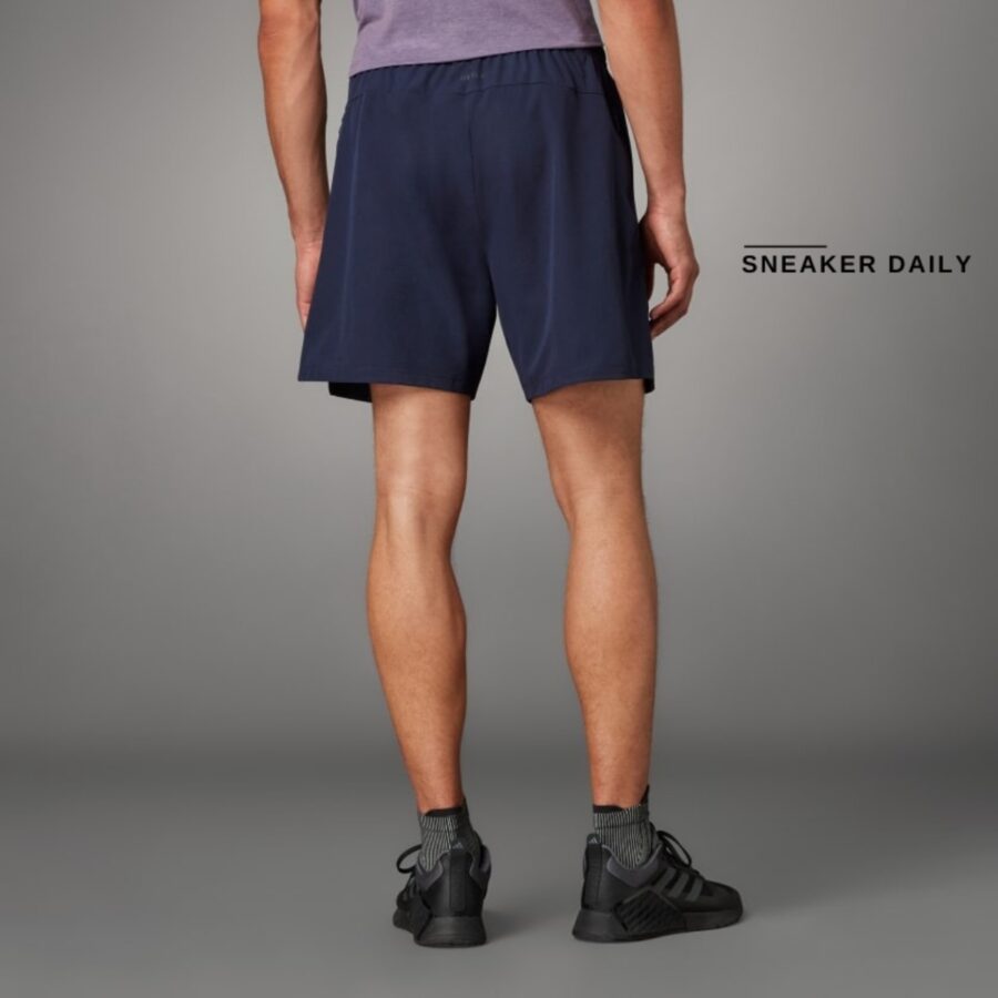 quần adidas workout knurling shorts 'legend ink' il1423