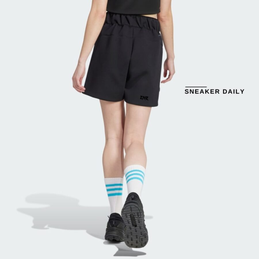 quần adidas z.n.e. shorts - black in5146