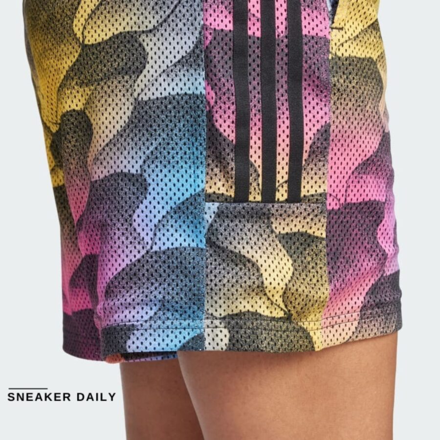 quần adidas tiro print mesh summer shorts - multicolor iq4813