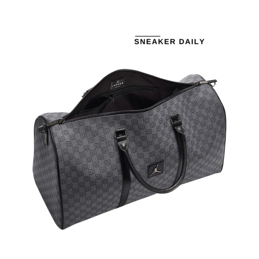 túi jordan monogram duffel bag (40l) - dark smoke gray hf1867-070