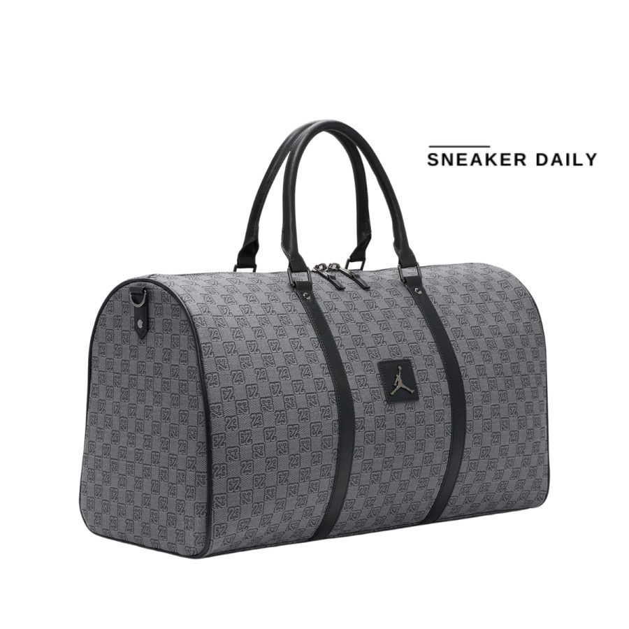 túi jordan monogram duffel bag (40l) - dark smoke gray hf1867-070