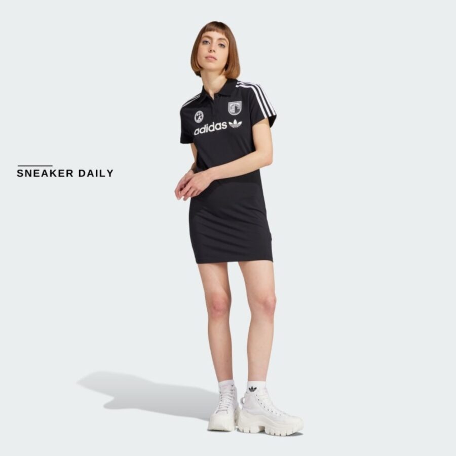 váy adidas football dress 'black' ir9788