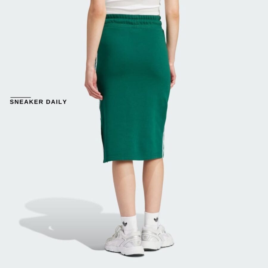 váy adidas originals 3-stripes skirt 'collegiate green' ir9805