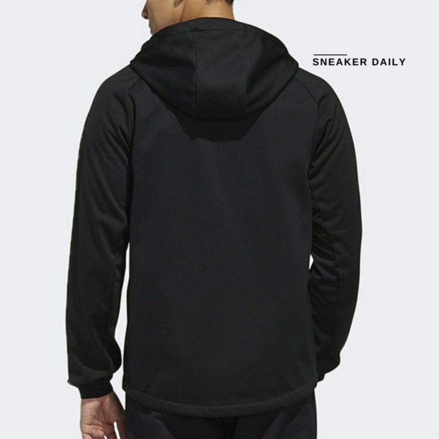 áo adidas softshell ho outdoor casual sports hooded jacket 'black' eh3945
