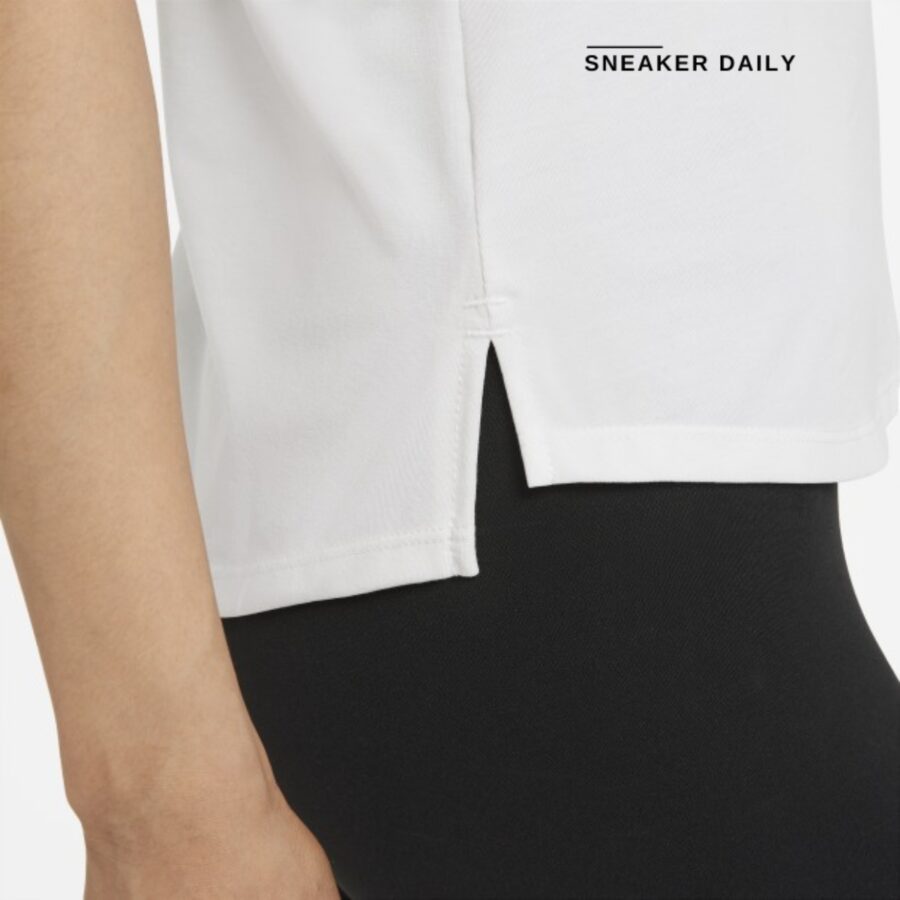 áo nike dri-fit one luxe women's short-sleeved top - white dd0619-100