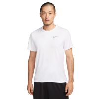 áo nike dri-fit uv miler men's short-sleeve running top - white dv9316-100