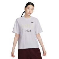 áo nike sportswear classic women's t-shirt - birch heather fq6601-051