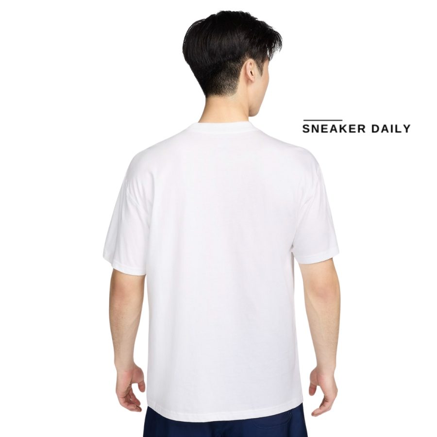 áo nike sportswear max90 lbr patch t-shirt - white fv3752-100