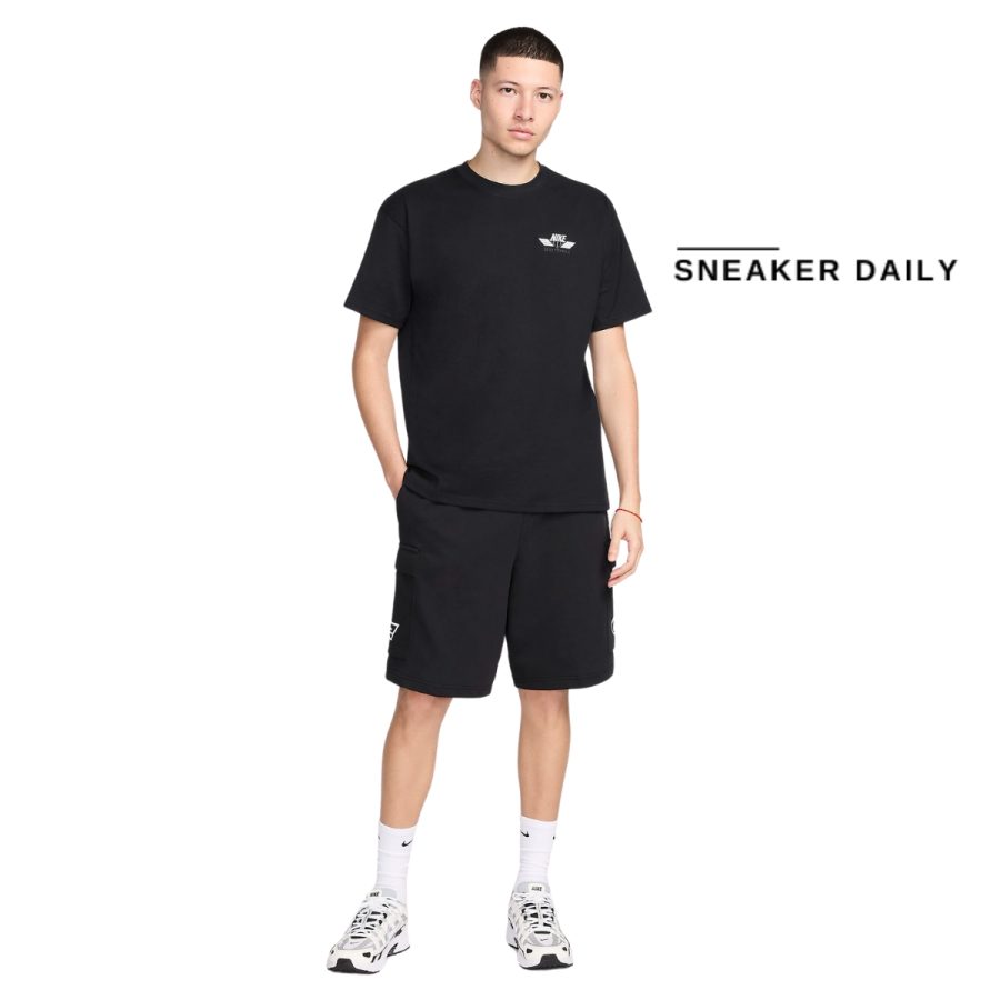 áo nike sportswear men's max90 t-shirt - black hf4475-010