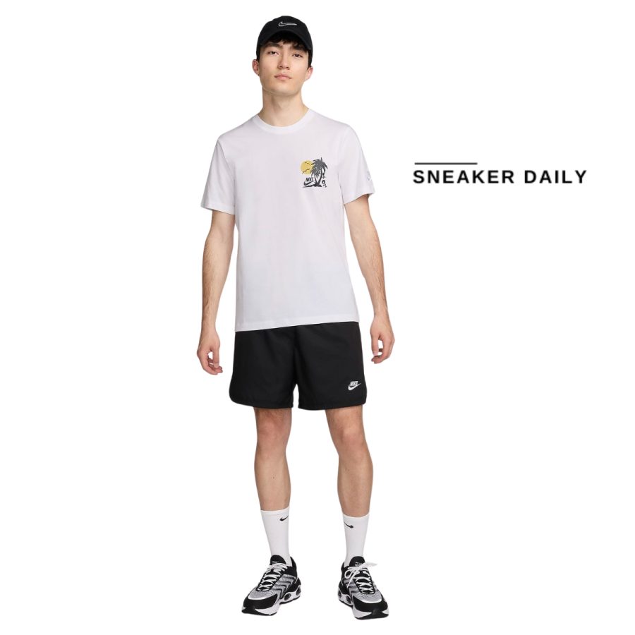 áo nike sportswear men's t-shirt - white hf5533-100