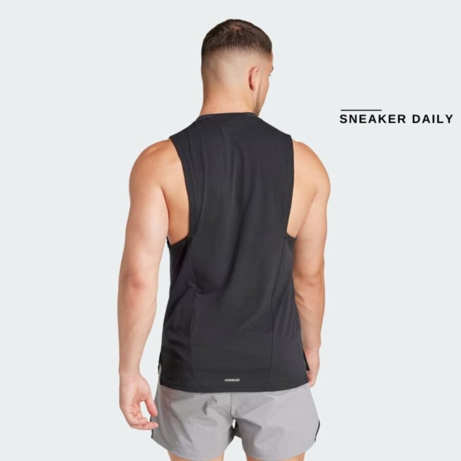 áo adidas designed for training workout tank top - black ik9726