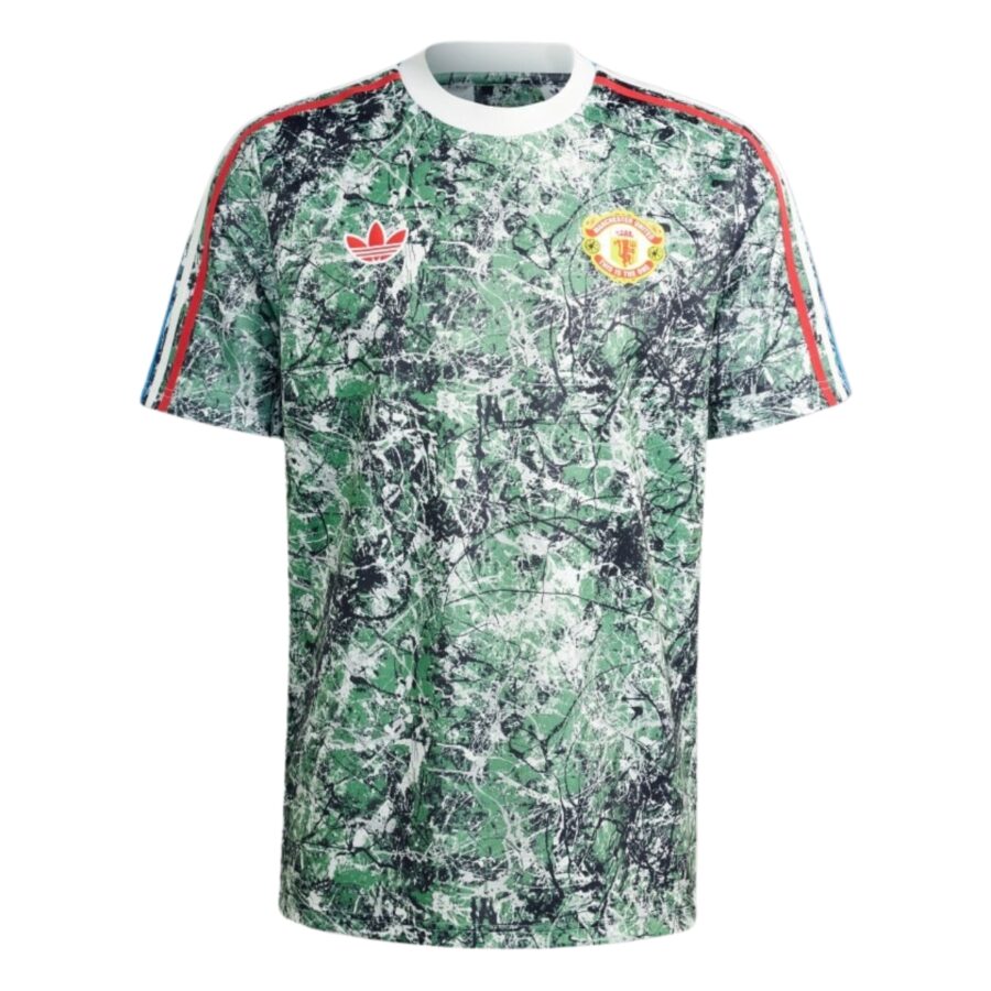 áo adidas manchester united stone roses originals icon jersey - multicolor im8270