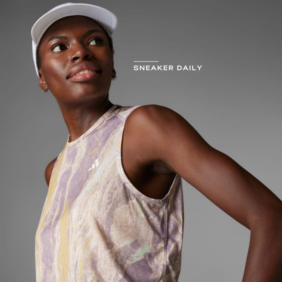 áo adidas move for the planet airchill tank top - crystal sand in2981