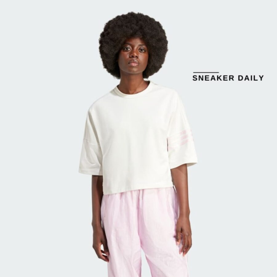 áo adidas neuclassics tee - clear pink iu2500