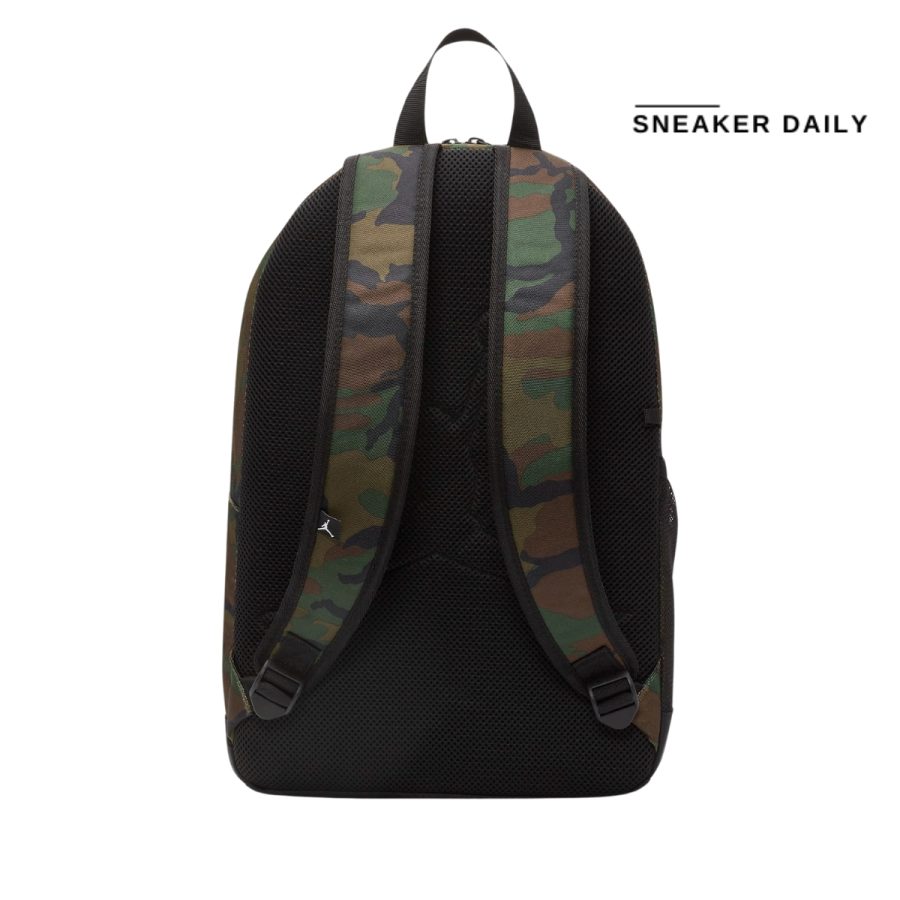 balo jordan backpack (large) - camo green dz0703-352