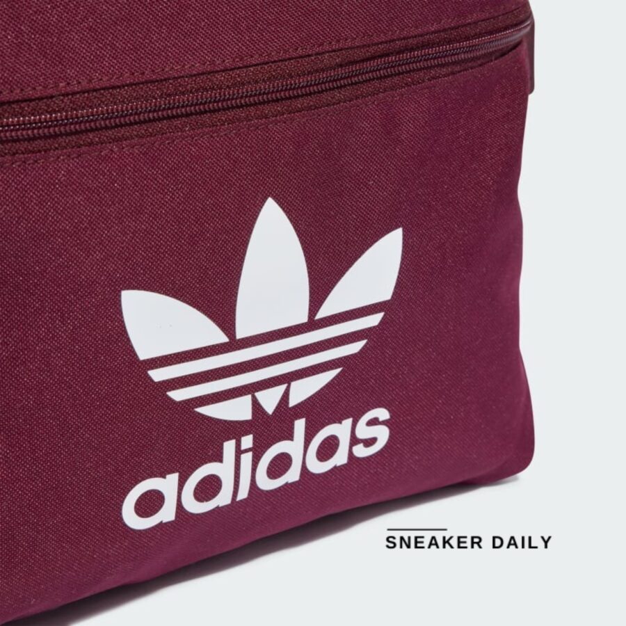 balo adidas adicolor backpack - burgundy il1961