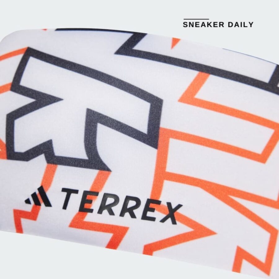 băng đô adidas terrex aeroready graphic headband - semi impact orange in4643