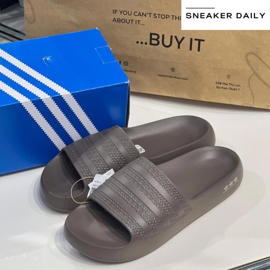 dép adidas adilette ayoon slide 'earth strata' (wmns) if7617