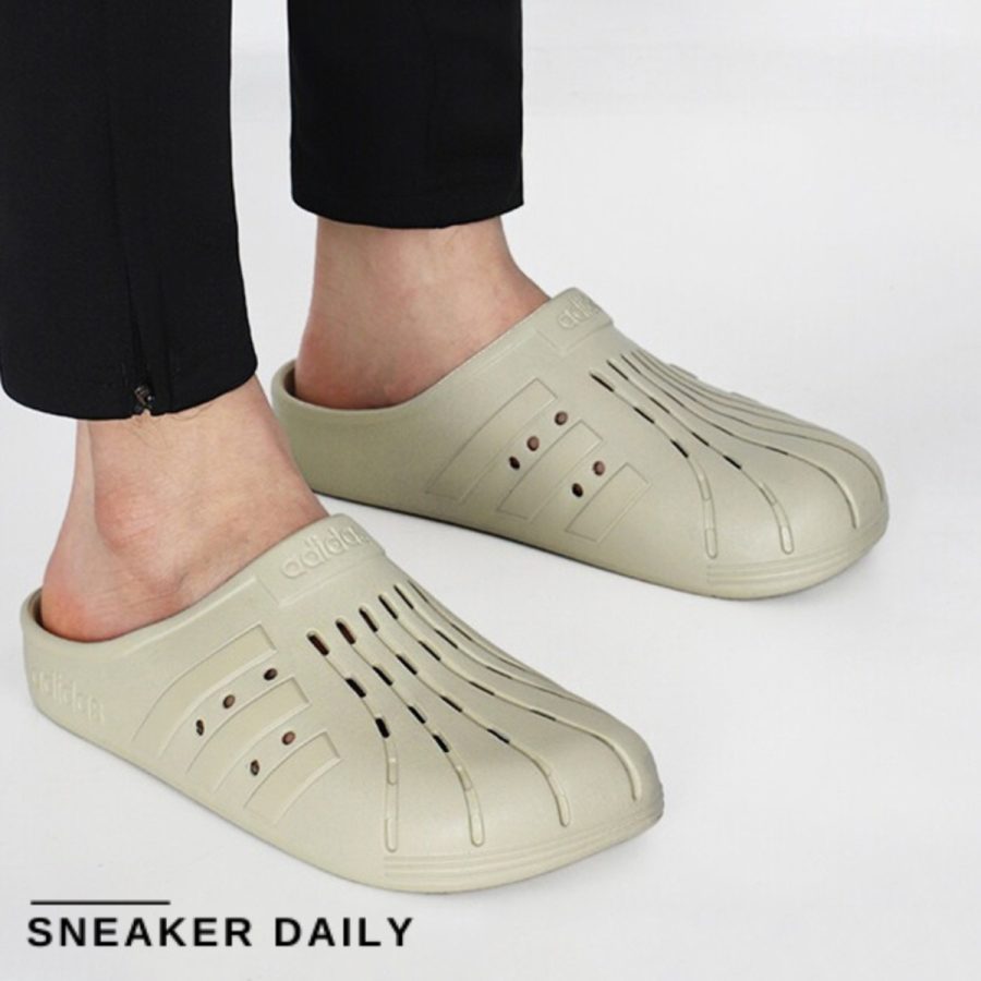 dép adidas adilette clog 'putty grey' if8653