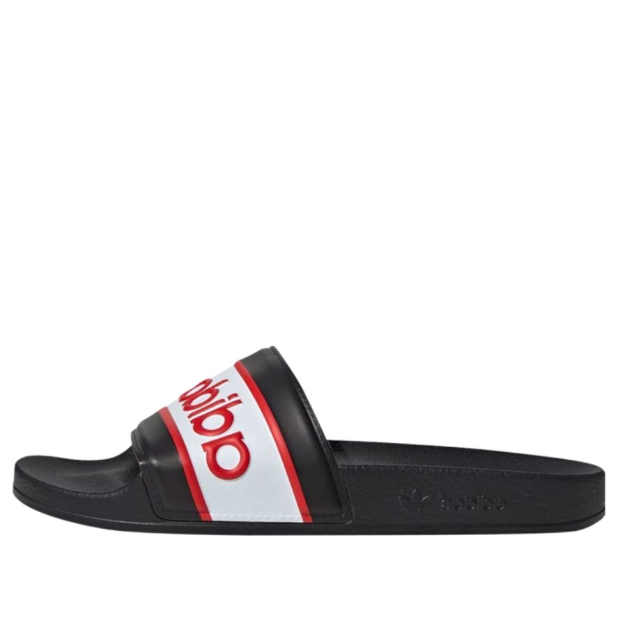 dép adidas adilette slide 'black red' id5795