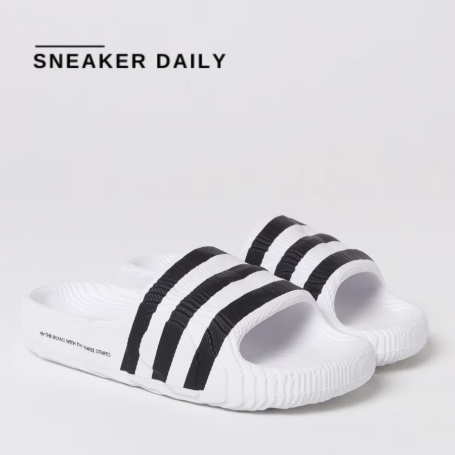 dép adidas originals adilette 22 'white black' if3668