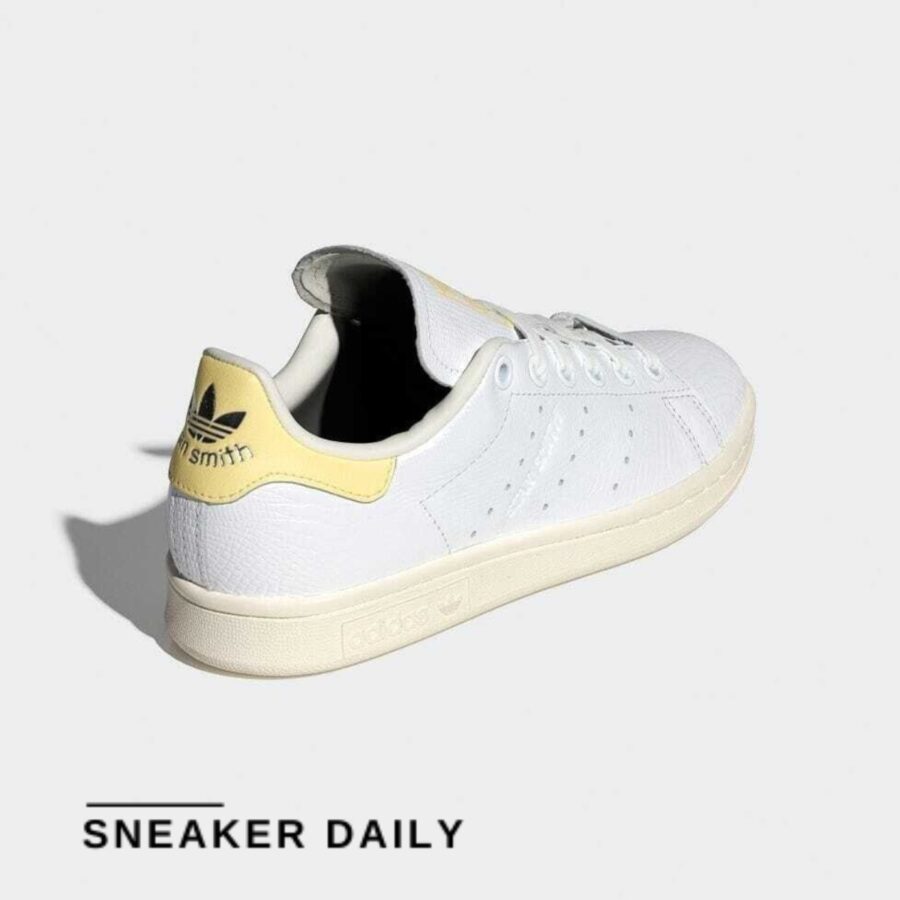 giày adidas stan smith 'white almost yellow reptile' (wmns) ie0464