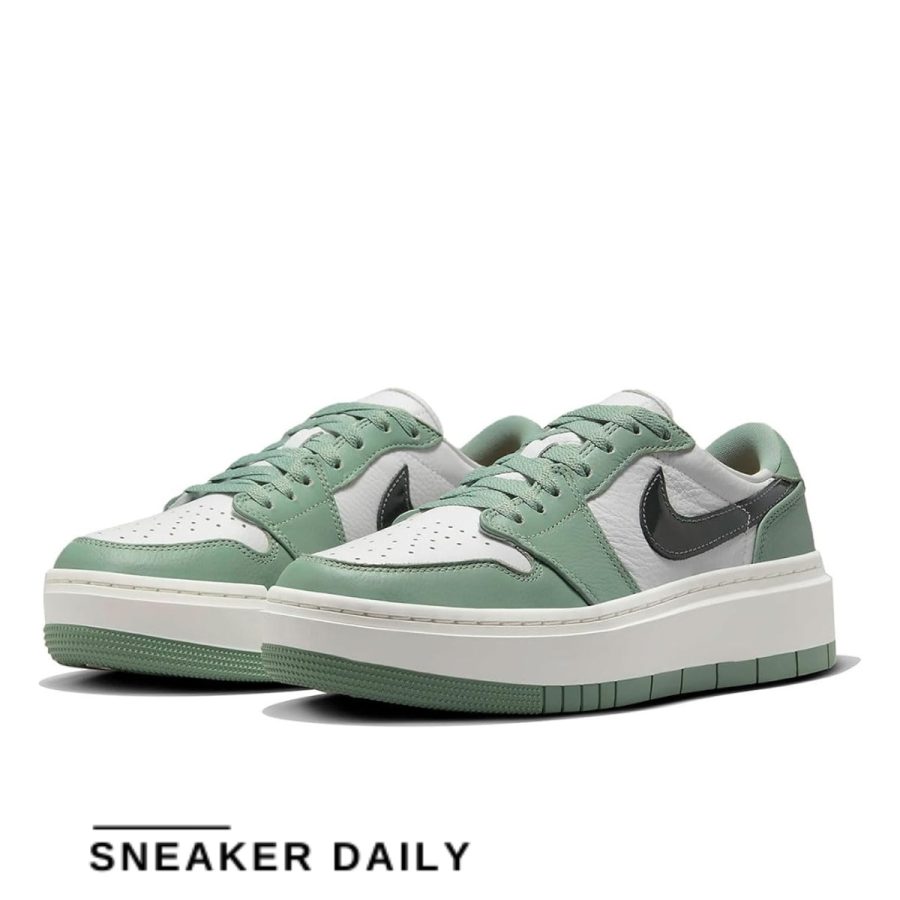 giày air jordan 1 low elevate 'jade smoke' dh7004-300