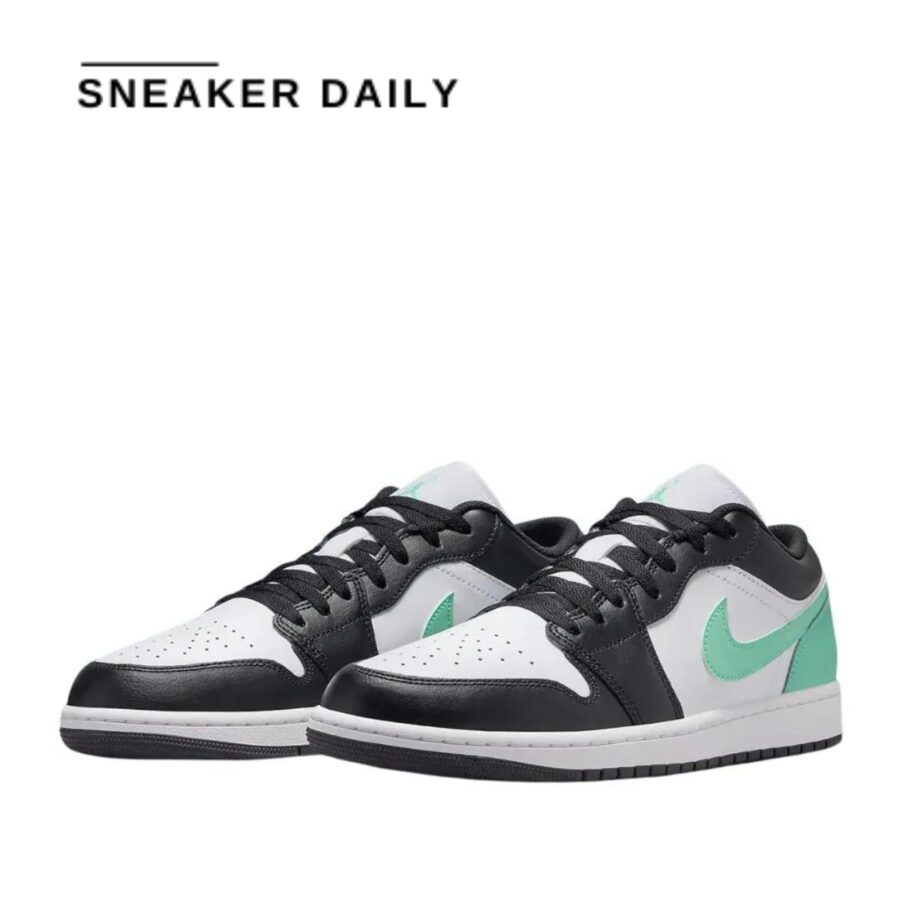 giày air jordan 1 low 'green glow' 553558-131