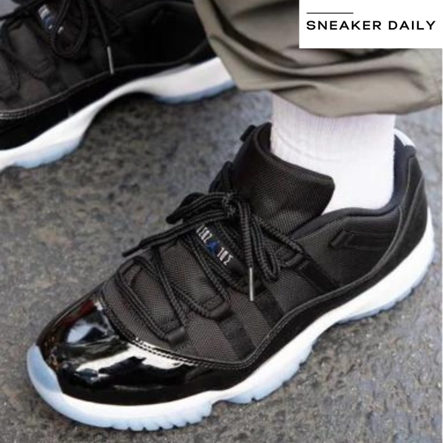 giày air jordan 11 low 'space jam' fv5104-004