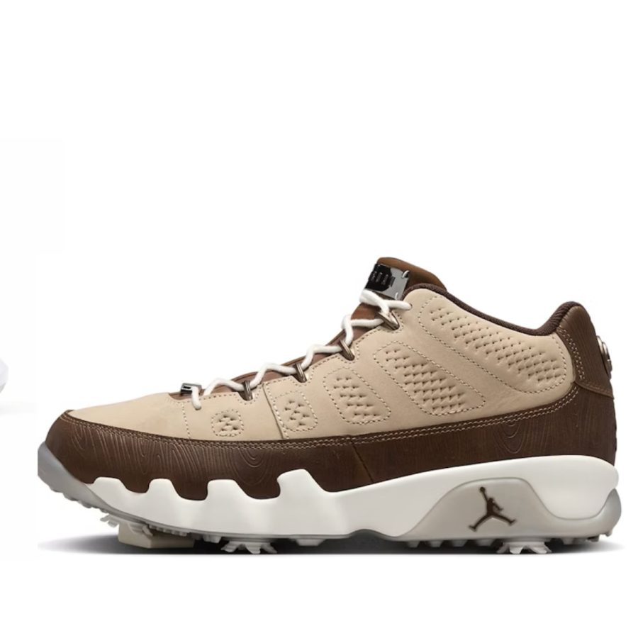 giày air jordan 9 low golf 'woodgrain' fn6929-200