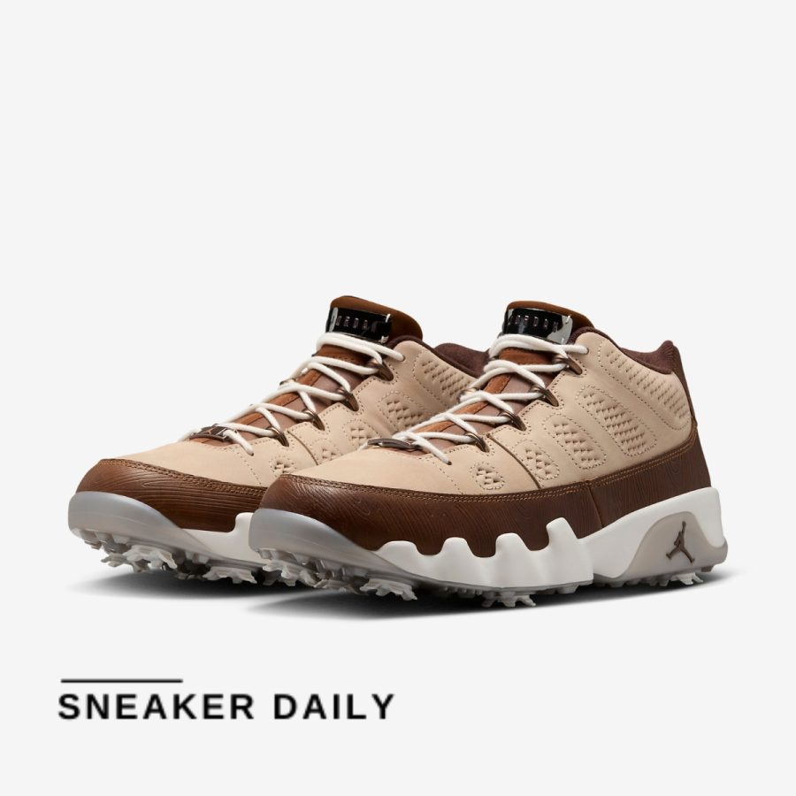 giày air jordan 9 low golf 'woodgrain' fn6929-200