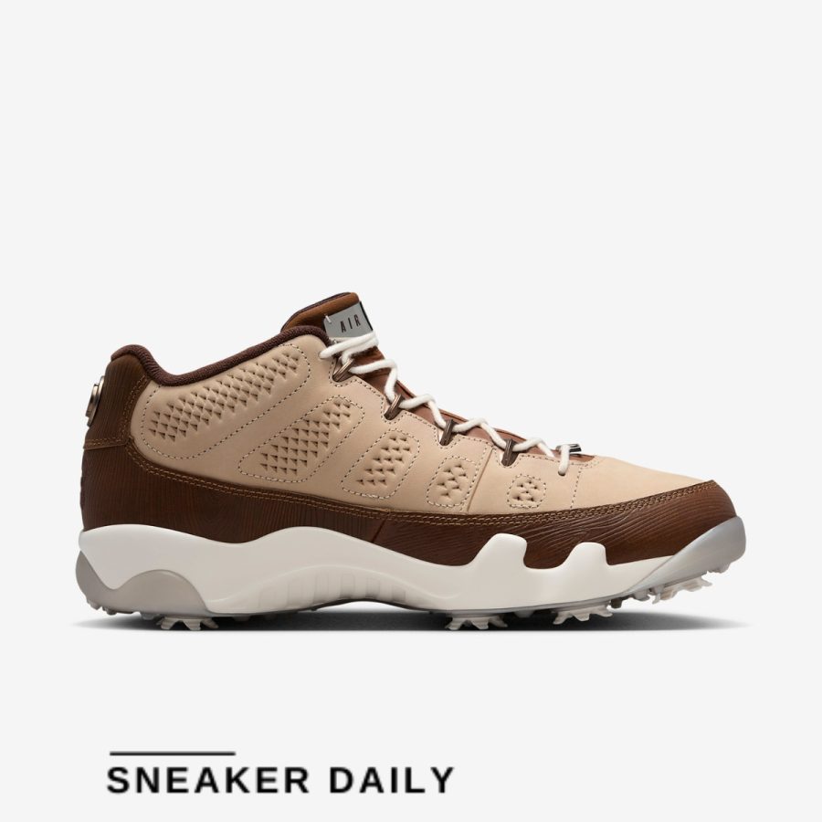 giày air jordan 9 low golf 'woodgrain' fn6929-200