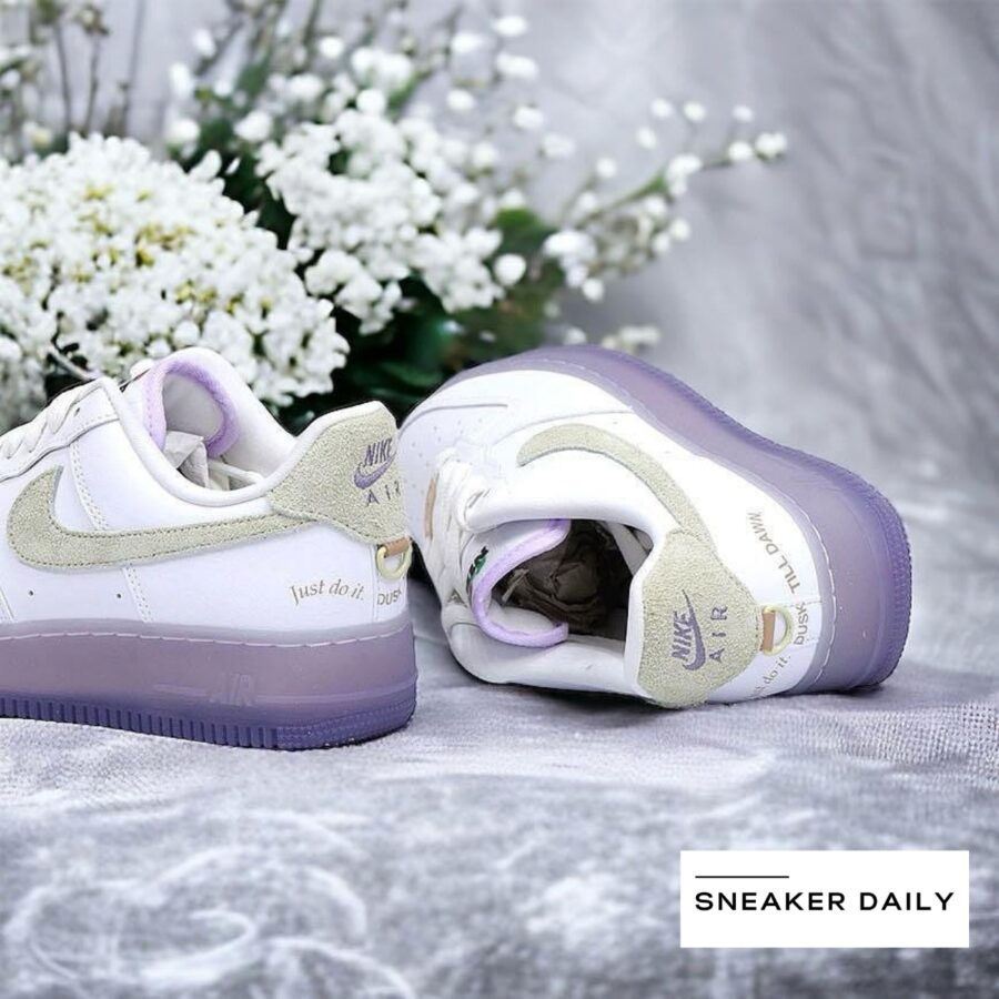 giày nike air force 1 '07 lx 'white grape purple' hf5719-139