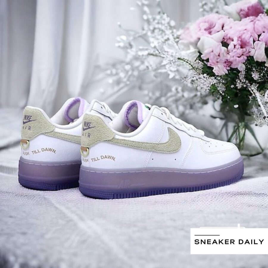 giày nike air force 1 '07 lx 'white grape purple' hf5719-139