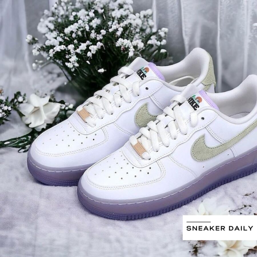 giày nike air force 1 '07 lx 'white grape purple' hf5719-139