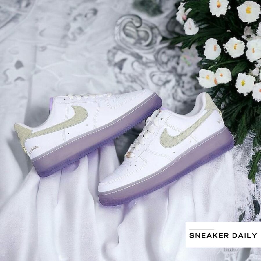 giày nike air force 1 '07 lx 'white grape purple' hf5719-139