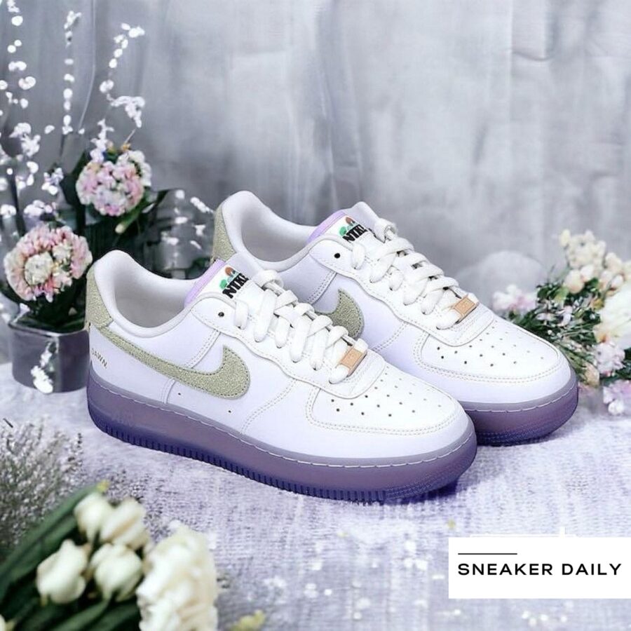 giày nike air force 1 '07 lx 'white grape purple' hf5719-139
