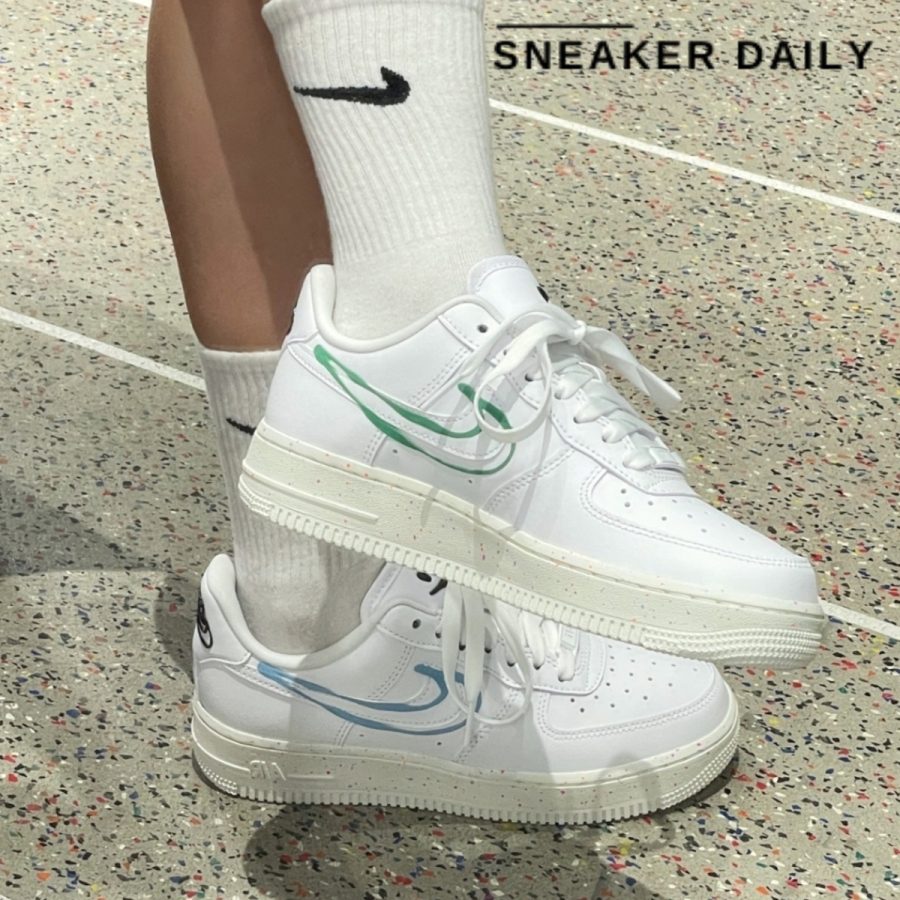 giày nike air force 1 low 'neon paint' hf5721-111