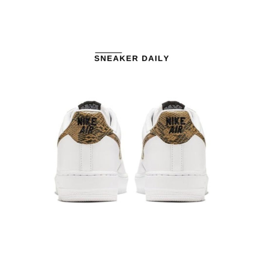 giày nike air force 1 low retro 'ivory snake' 2024 ao1635-100