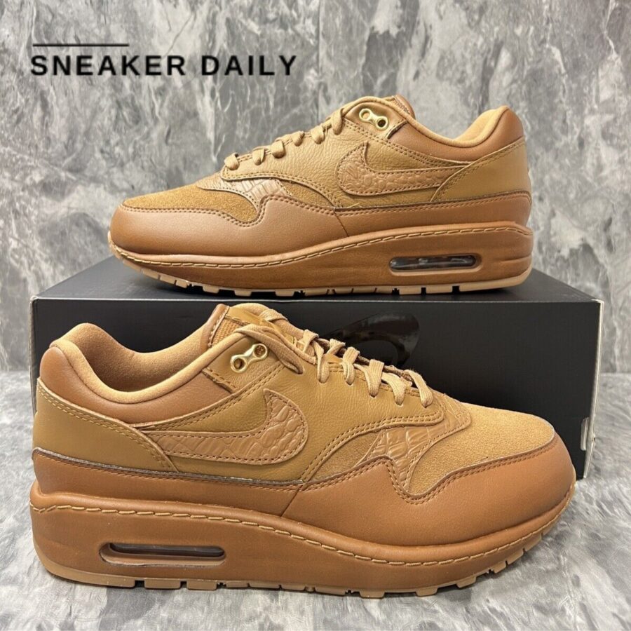 giày nike air max 1 '87 'ale brown' (wmns) dv3888-200