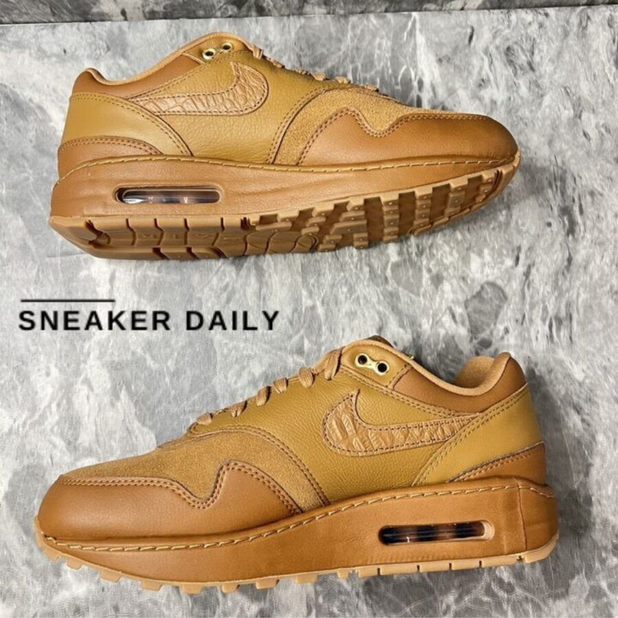 giày nike air max 1 '87 'ale brown' (wmns) dv3888-200