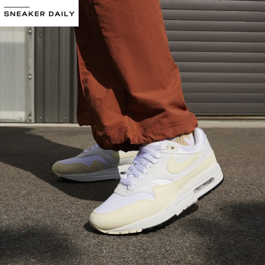 giày nike air max 1 'white alabaster' (wmns) dz2628-108