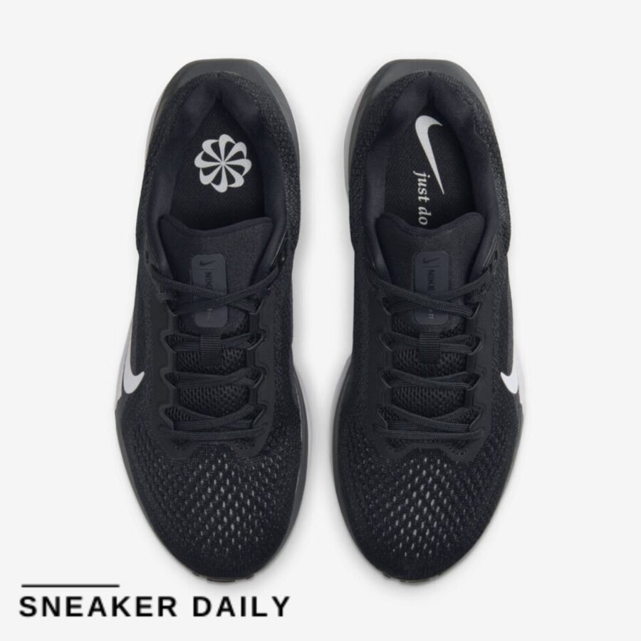 giày nike air winflo 11 'black white' (wmns) fj9510-001