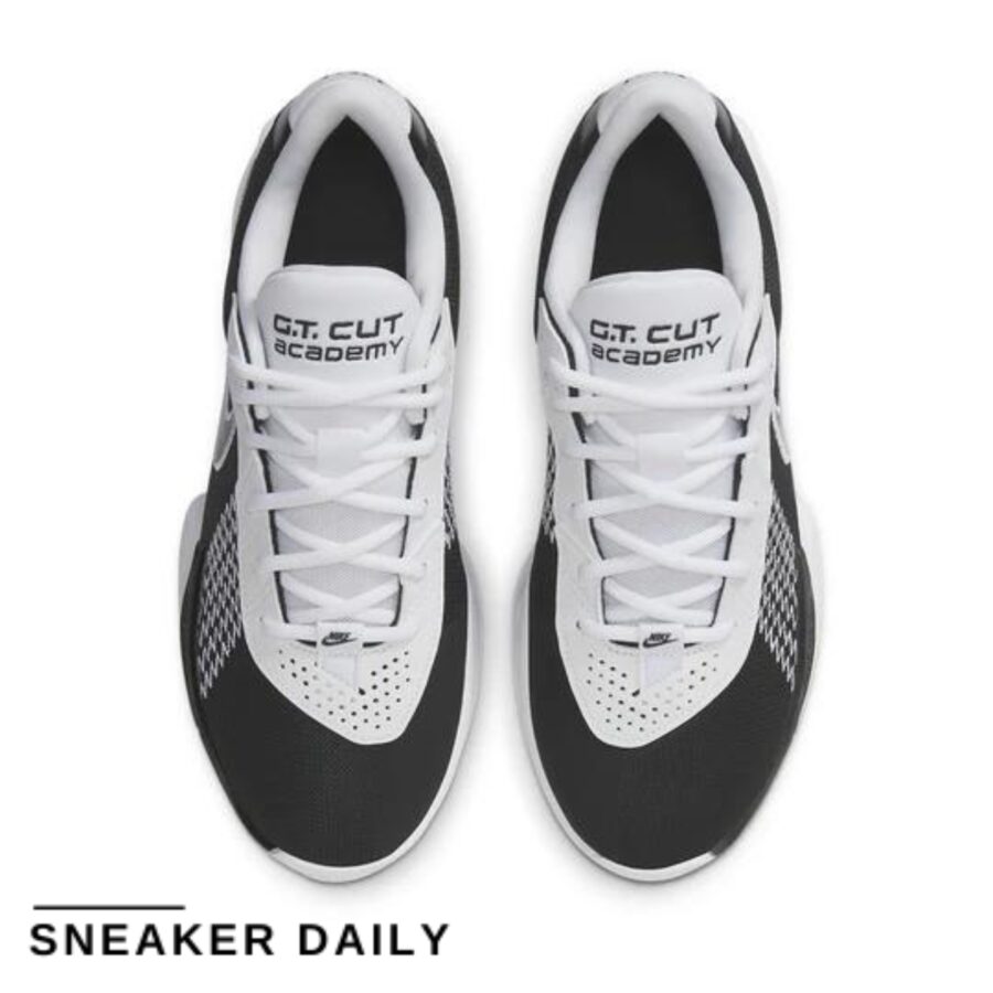 giày nike air zoom g.t. cut academy ep 'black white' fb2598-003