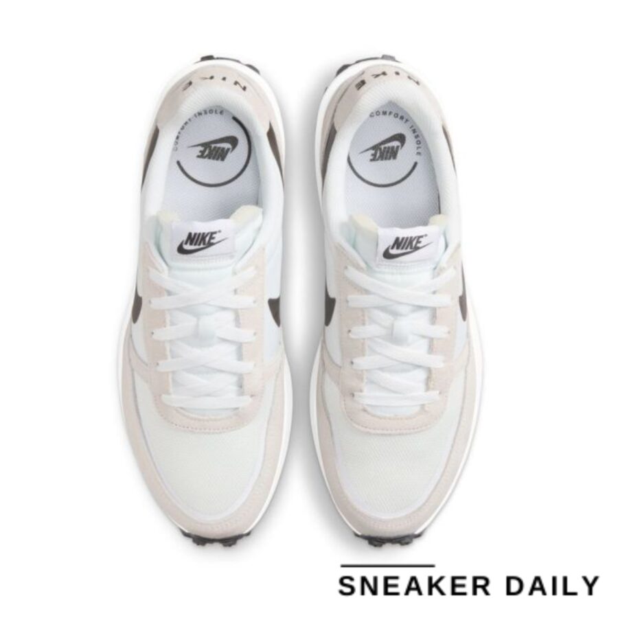giày nike waffle debut 'white black' fj4195-100